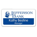 2.75" x 1.325" Surface Printed Vinyl ID Badge (2.75" x 1.325")